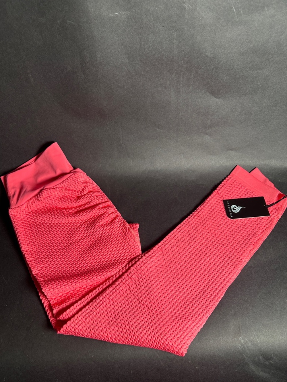 Ryderwear Seamless Coral pink  booty scrunch leggings size M